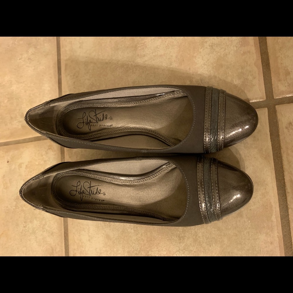 Wedged shoes, closed toe